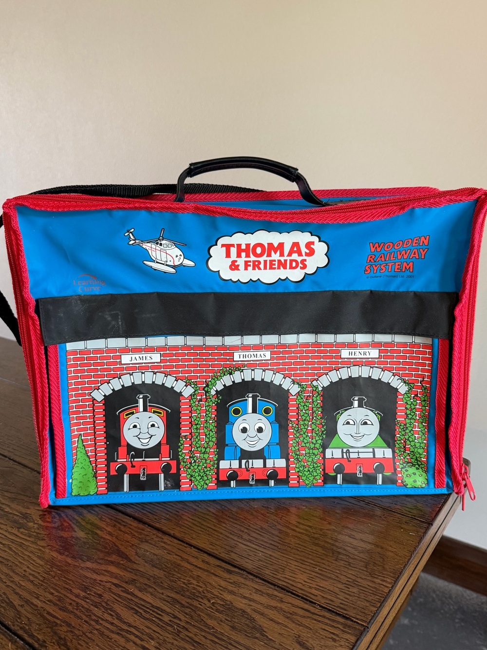 Thomas The Train Engine & Friends Bag Carry Case Storage Learning Curve VTG